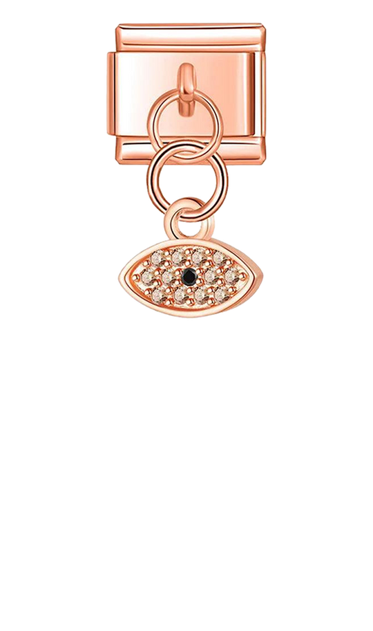 Eye with Stones, on Rose Gold - eye-with-stones-on-rose-gold-charms.png