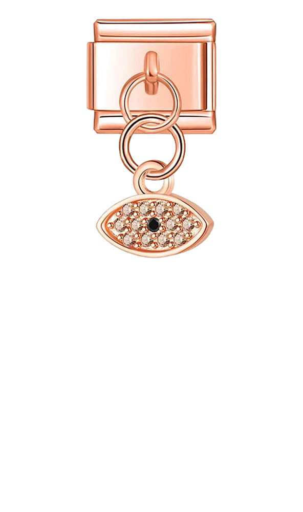 Eye with Stones, on Rose Gold - eye-with-stones-on-rose-gold-charms.png