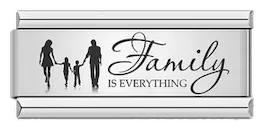 Family is Everything, on Silver - family-is-everything-on-silver-charms-45934179123535.webp