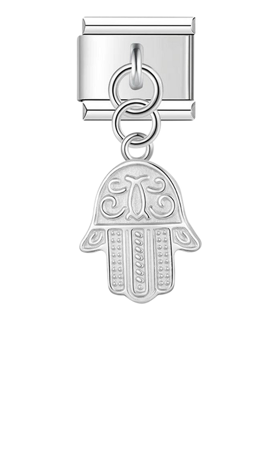 Fatmas Hand, auf Silber