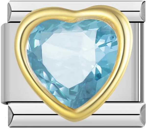Gold Heart with Large Turquoise Stone - gold-heart-with-large-turquoise-stone-45413380260175.png