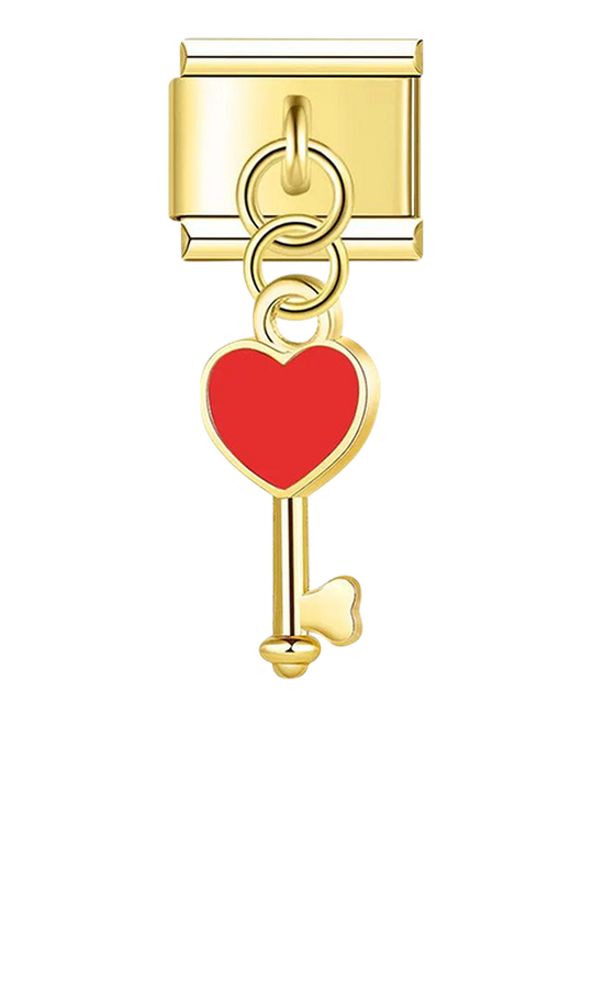 Gold Key with Red Heart - gold-key-with-red-heart-charms-45394730582351.png