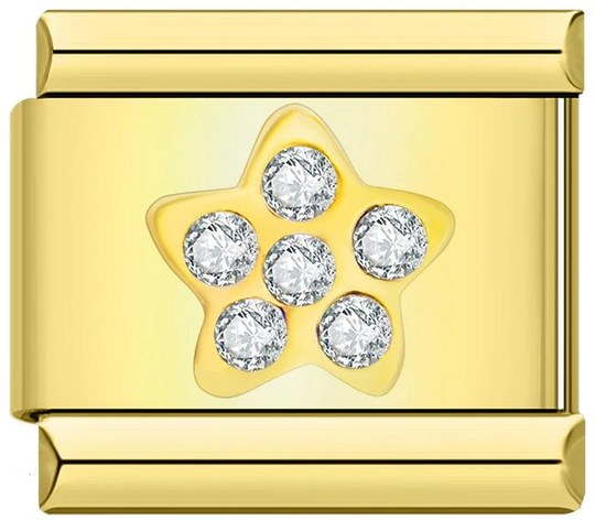 Gold Star and White Stones - gold-star-and-white-stones-45411564683599.png
