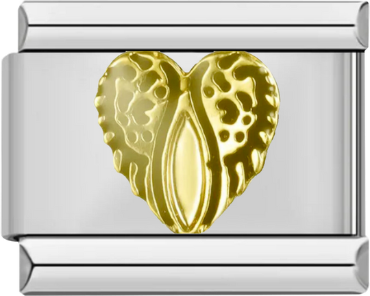 Gold Angel Heart - gold angel heart.png