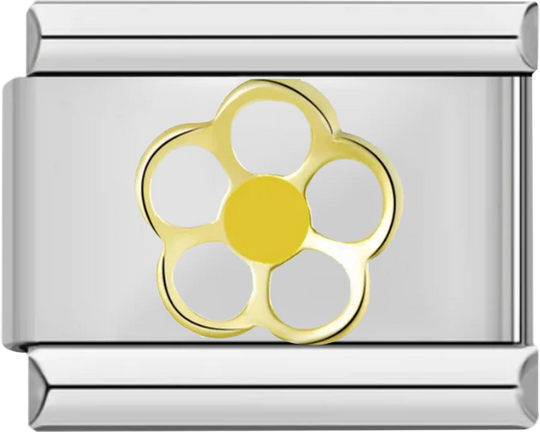 Gold Flower and its White Petals - gold flower and its white petals.png