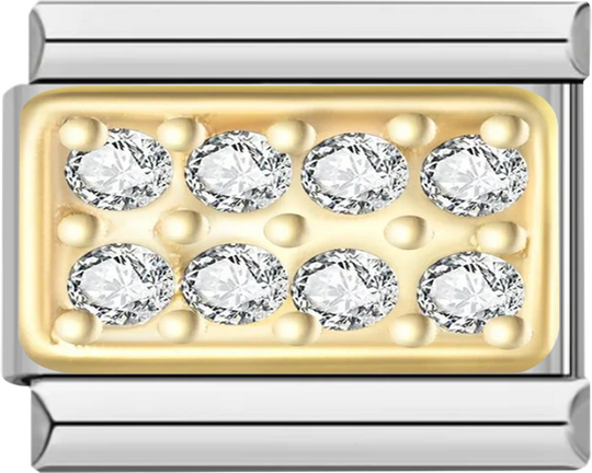 Gold Plate with White Stones - gold plate with white stones.png
