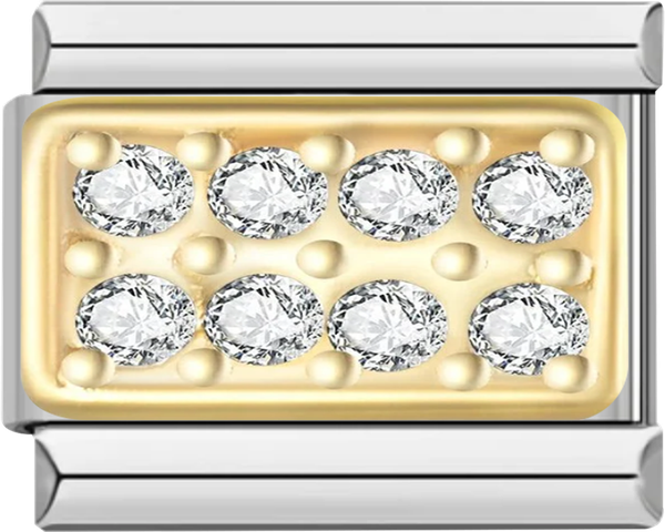 Gold Plate with White Stones - gold plate with white stones.png