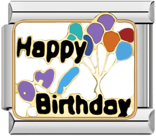Happy Birthday with Balloons, on Silver - happy-birthday-with-balloons-on-silver-45921077854543.png