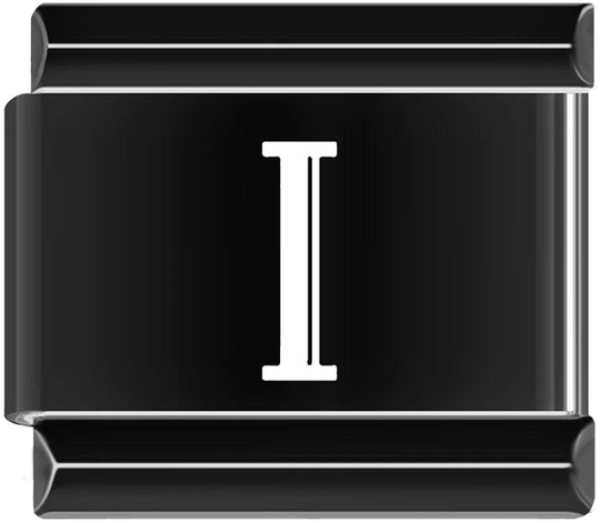 I, Roman Numeral, on Black - i-roman-numeral-on-black-45942693200207.png