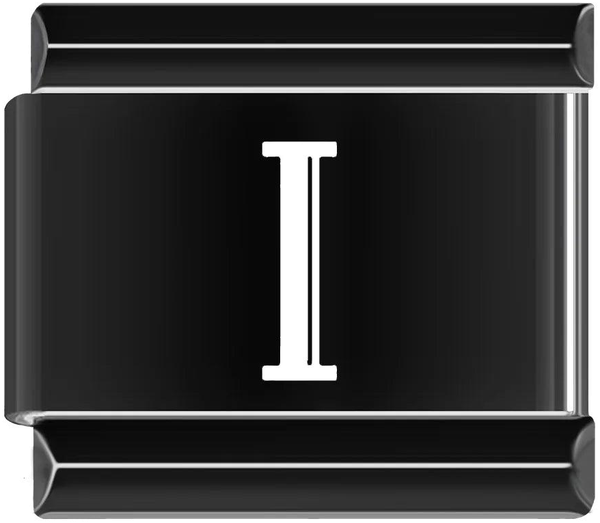 I, Roman Numeral, on Black - i-roman-numeral-on-black-45942693200207.png