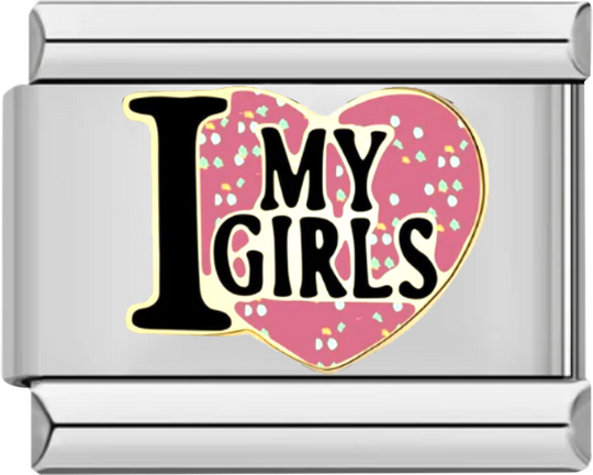 I Love My Girls, on Silver - i love my girls on silver.png