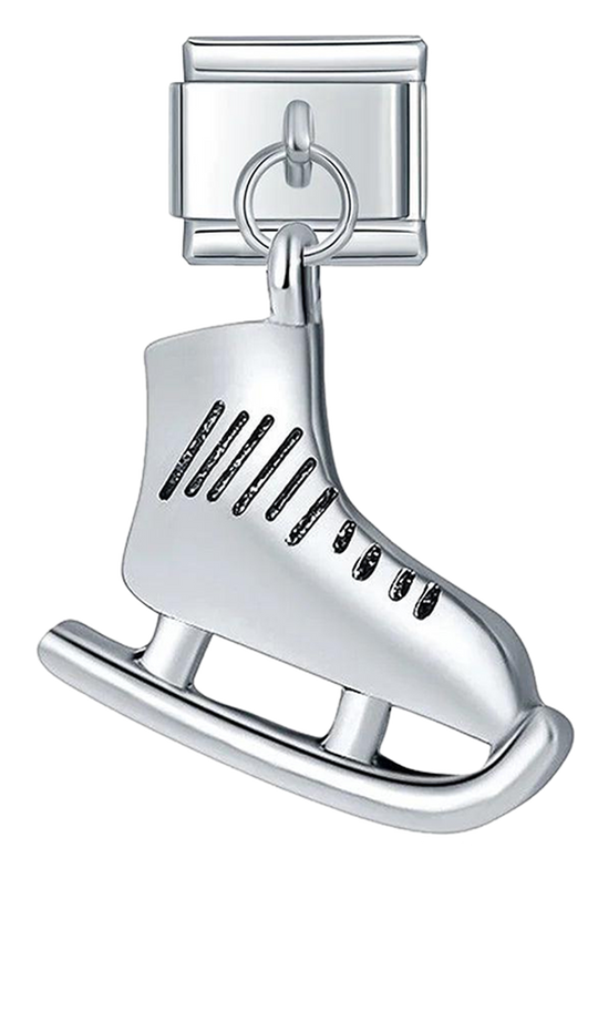 Ice Skate, Silver - ice-skate-silver-charms-45395046138191.png