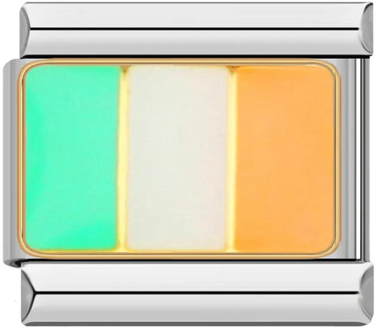 Ireland Flag, on Silver - ireland-flag-on-silver-45322450633039.png