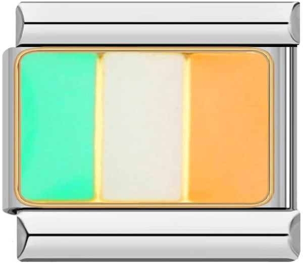 Ireland Flag, on Silver - ireland-flag-on-silver-45322450633039.png