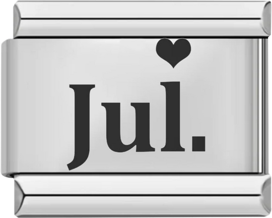 July with Heart, on Silver - july with heart on silver.png