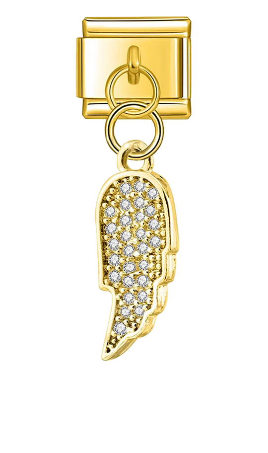 Large Angel Wing with Stones, on Gold - large-angel-wing-with-stones-on-gold-charms-45941694529871.png