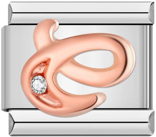 Letter C in Rose Gold with Stones, on Silver - letter-c-in-rose-gold-with-stones-on-silver.png