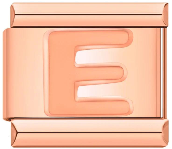 Letter E in Rose Gold, on Rose Gold - letter-e-in-rose-gold-on-rose-gold.png