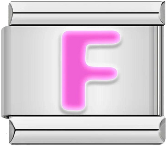 Letter F in Pink, on Silver - letter-f-in-pink-on-silver-45960560116047.png
