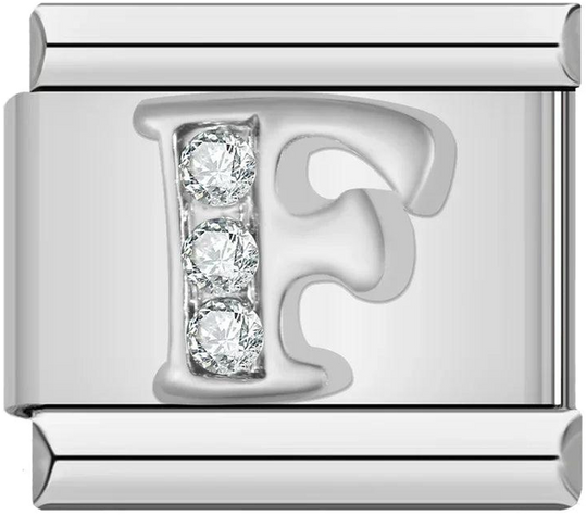 Letter F with Stones, on Silver - letter-f-with-stones-on-silver-45961146073423.png