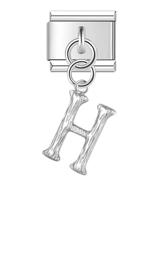 Letter H, Hanging, on Silver - letter-h-hanging-on-silver-charms-45941889433935.png
