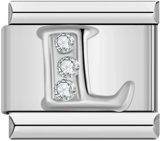 Letter L with Stones, on Silver - letter-l-with-stones-on-silver-45961146401103.png