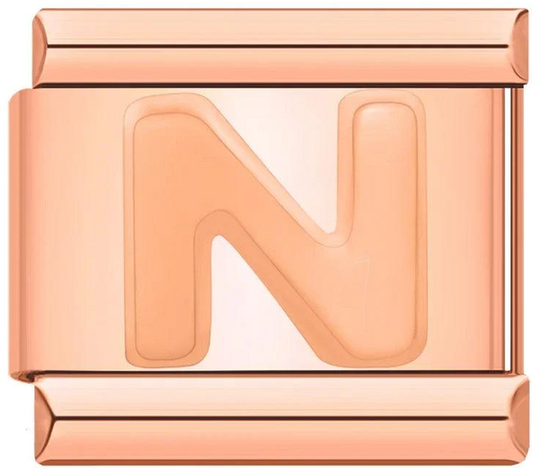 Letter N in Rose Gold, on Rose Gold - letter-n-in-rose-gold-on-rose-gold.png