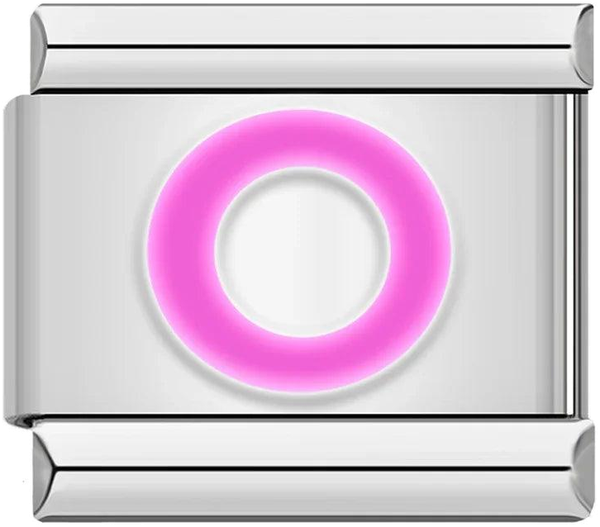 Letter O in Pink, on Silver - letter-o-in-pink-on-silver-45960597897551.png