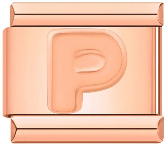 Letter P in Rose Gold, on Rose Gold - letter-p-in-rose-gold-on-rose-gold.png