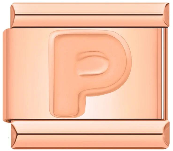 Letter P in Rose Gold, on Rose Gold - letter-p-in-rose-gold-on-rose-gold.png