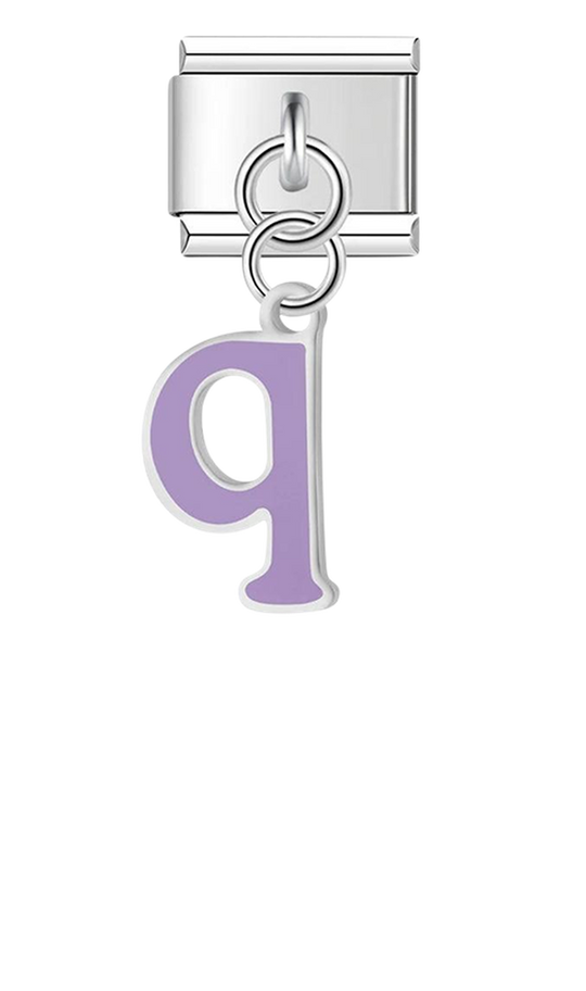 Letter Q in Purple, on Silver - letter-q-in-purple-on-silver-charms.png