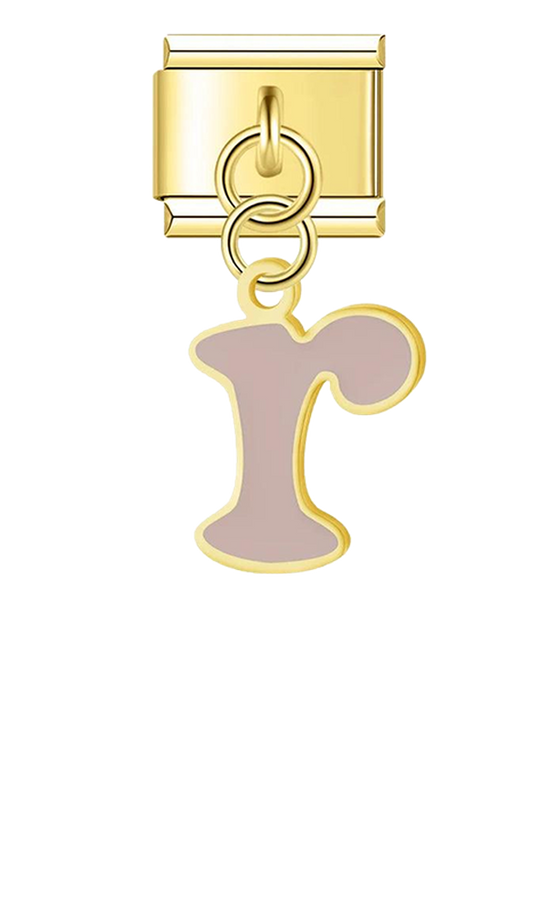 Letter R in Pink, on Gold - letter-r-in-pink-on-gold-charms-45962557686095.png