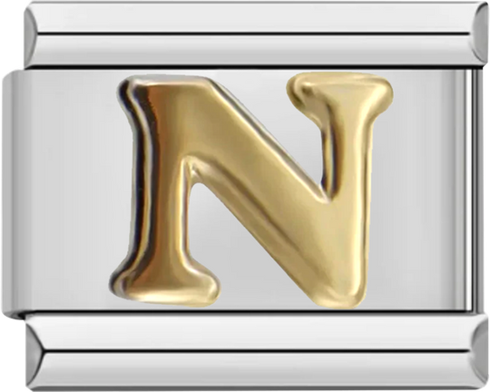 Letter N in Gold, on Silver - letter n in gold on silver.png