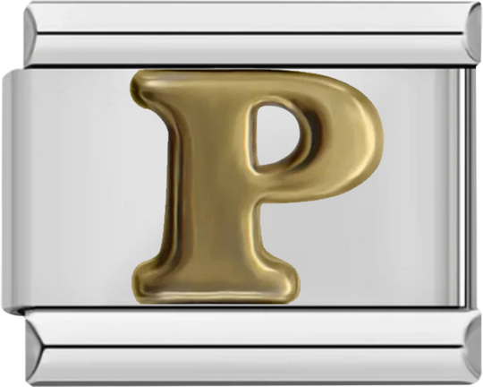 Letter P in Gold, on Silver - letter p in gold on silver.png