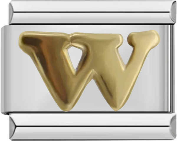 Letter W in Gold, on Silver - letter w in gold on silver.png