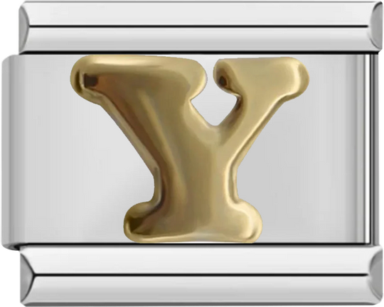 Letter Y in Gold, on Silver - letter y in gold on silver.png