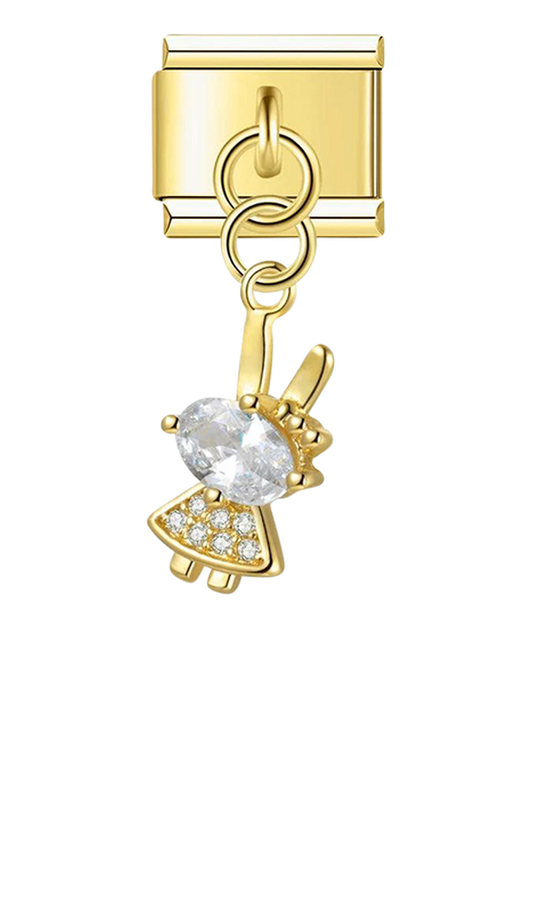 Little Girl in Gold with Stones, on Gold - little-girl-in-gold-with-stones-on-gold-charms-45931156996431.png