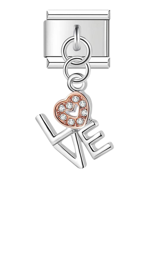 Love, Heart with Stones, on Silver - love-heart-with-stones-on-silver-charms-45934279688527.png