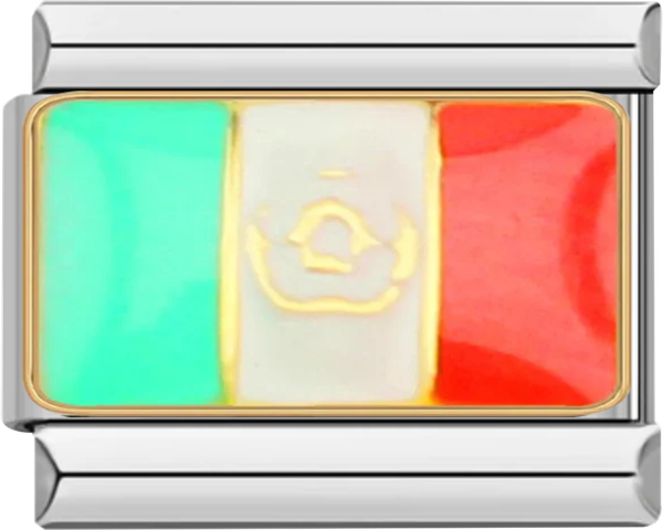 Mexico Flag, on Silver - mexico.png