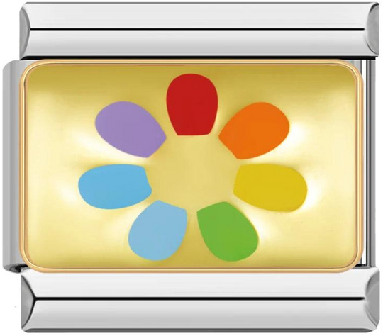 Multicolor Flower on Gold - multicolor-flower-on-gold-45393537794383.png