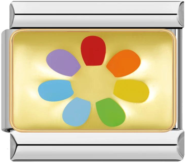 Multicolor Flower on Gold - multicolor-flower-on-gold-45393537794383.png