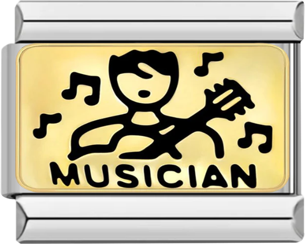 Musician, Gold Plate, on Silver - musician gold plate on silver.png