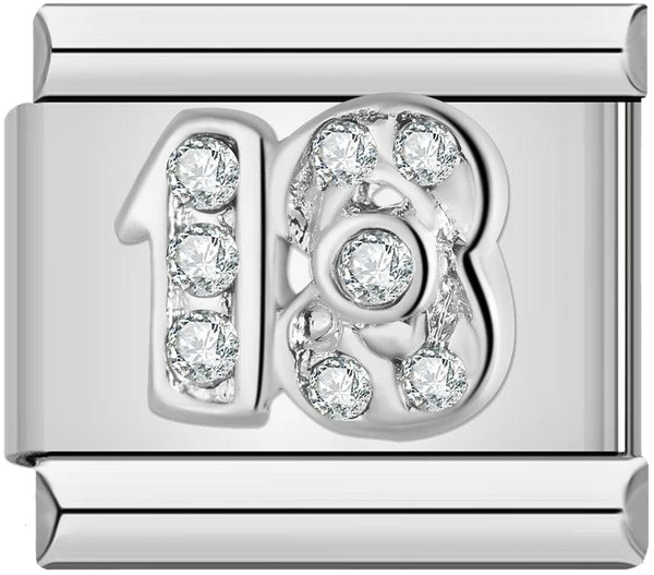 Number 18 in Silver and White Stones - number-18-in-silver-and-white-stones-45411572121935.png