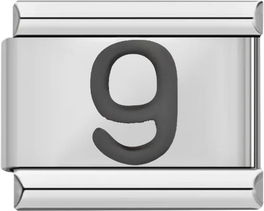 Number 9, on Silver - number 9 on silver.png