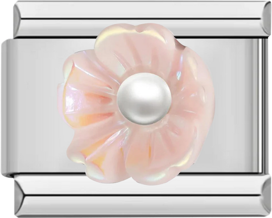 Pink Flower and its Pearl in 3D - pink flower and its pearl in 3d.png