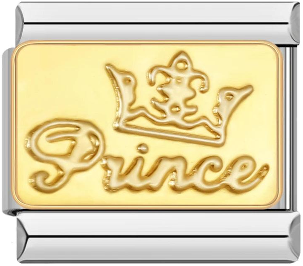 Prince with Crown, on Silver - prince-with-crown-on-silver-45959808287055.png
