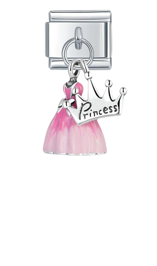 Princess Dress, on Rose Gold - princess-dress-on-rose-gold-charms-45932573720911.png