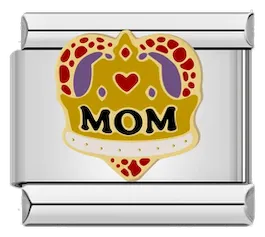 Queen mom, on Silver - queen-mom-charms-45322447159631.webp