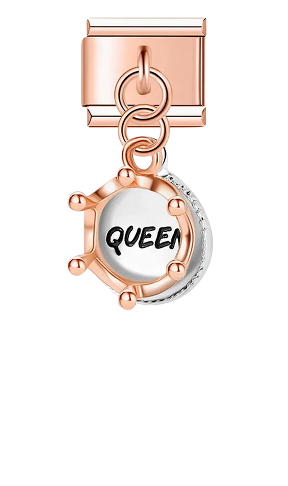 Queen's Crown, on Rose Gold - queen-s-crown-on-rose-gold-charms-45934313963855.png