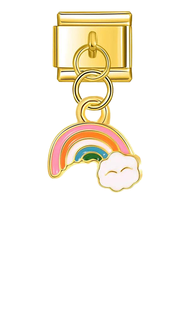Rainbow, on Gold
